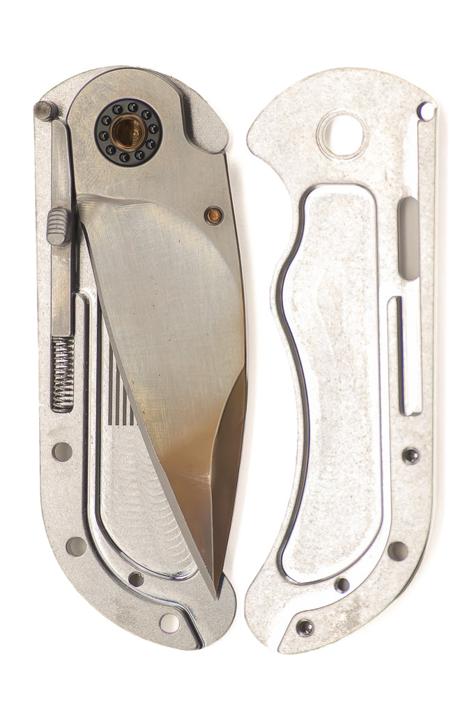 Partially assembled El Burrito showing internal components